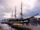Tall ship - River Liffey
